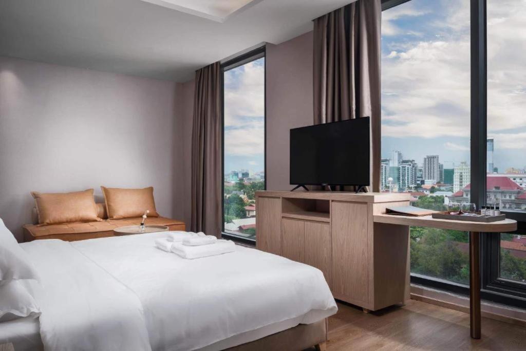 Sf Hotel Penthouse Residences Phnompen Kültér fotó